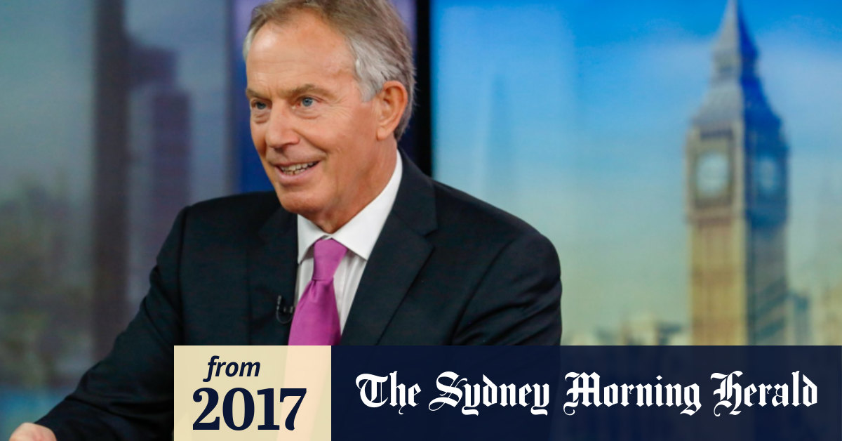 Tony Blair 'almost motivated' to make political comeback